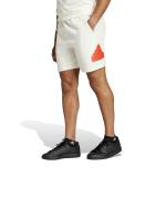  Pantaloncini Shorts UOMO Adidas Future Icons Badge of Sport Bianco Cotone 