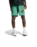  Pantaloncini Shorts UOMO Adidas Tiro Color Block Verde Tasche senza zip . 