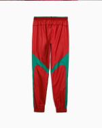  Marocco FRMF Puma Pantaloni tuta Pants Rosso 2025 Woven stadium pre match 