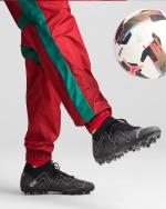  Marocco FRMF Puma Pantaloni tuta Pants Rosso 2025 Woven stadium pre match 