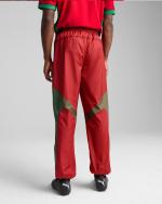  Marocco FRMF Puma Pantaloni tuta Pants Rosso 2025 Woven stadium pre match 