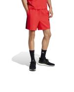  Pantaloncini Shorts UOMO Adidas Essentials 3 Stripes Chelsea Woven Rosso Nero 