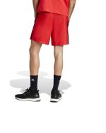  Pantaloncini Shorts UOMO Adidas Essentials 3 Stripes Chelsea Woven Rosso Nero 