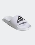 Gummipantoffeln Meeresdusche Schwimmbad Adidas ADILETTE SHOWER BIG LOGO UNISEX Weiß