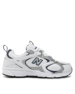  Scarpe Sneakers Unisex New Balance 408 Bianco Nero Lifestyle 