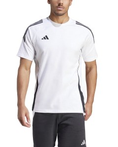  Maglia Allenamento Training UOMO Adidas Tiro 24 Sweat Bianco Cotone