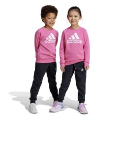  Tuta completa Tutina Tracksuit Bambini Unisex Adidas Ess Logo Fleece Jogger